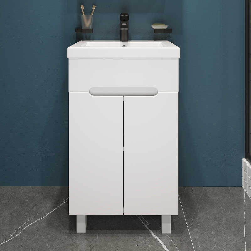 Тумба с раковиной DIWO Коломна 50 TR-733326 цвет Белый