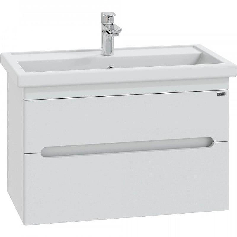 Тумба под раковину СанТа Лондон 80 224037 подвесная Белая