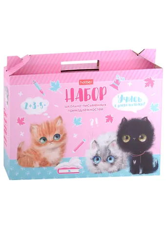 Набор первоклассника в подарочной коробке, 27 предметов